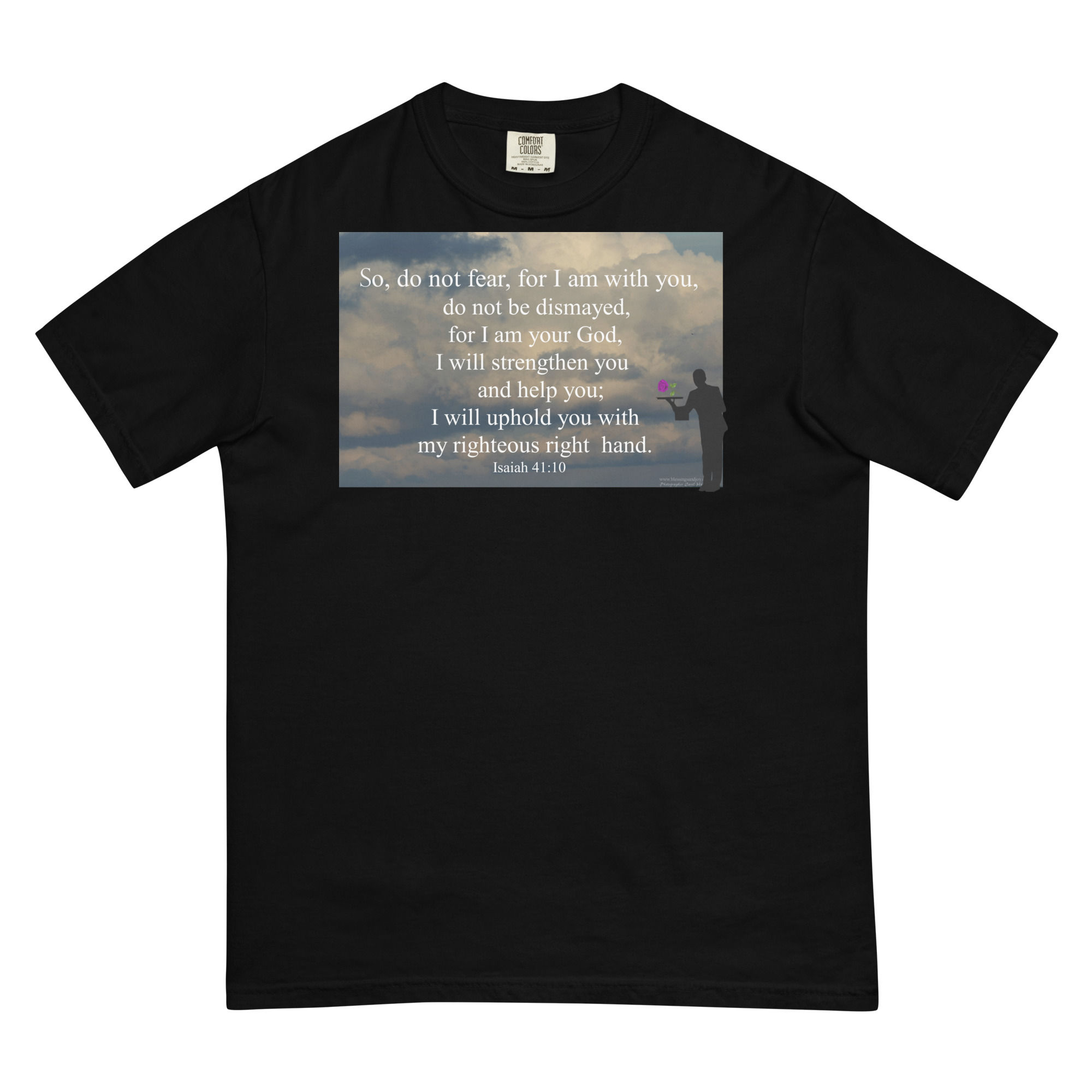 Unisex garment-dyed heavyweight t-shirt