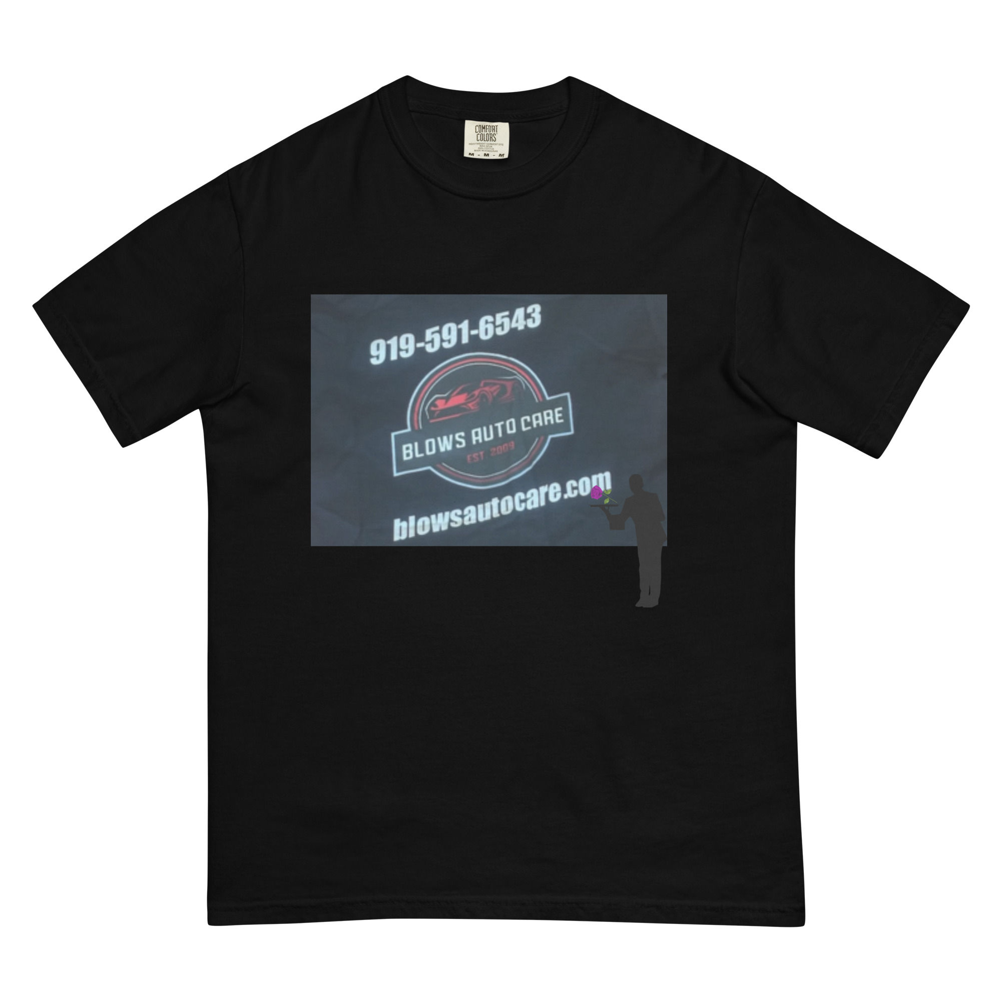 Unisex garment-dyed heavyweight t-shirt