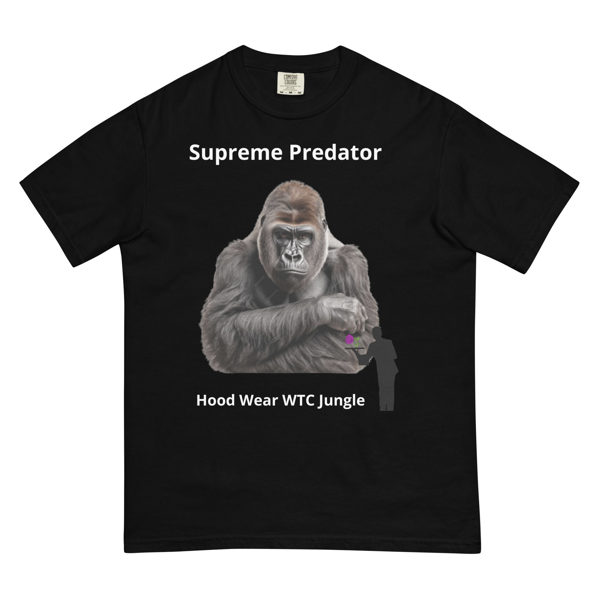 Unisex garment-dyed heavyweight t-shirt
