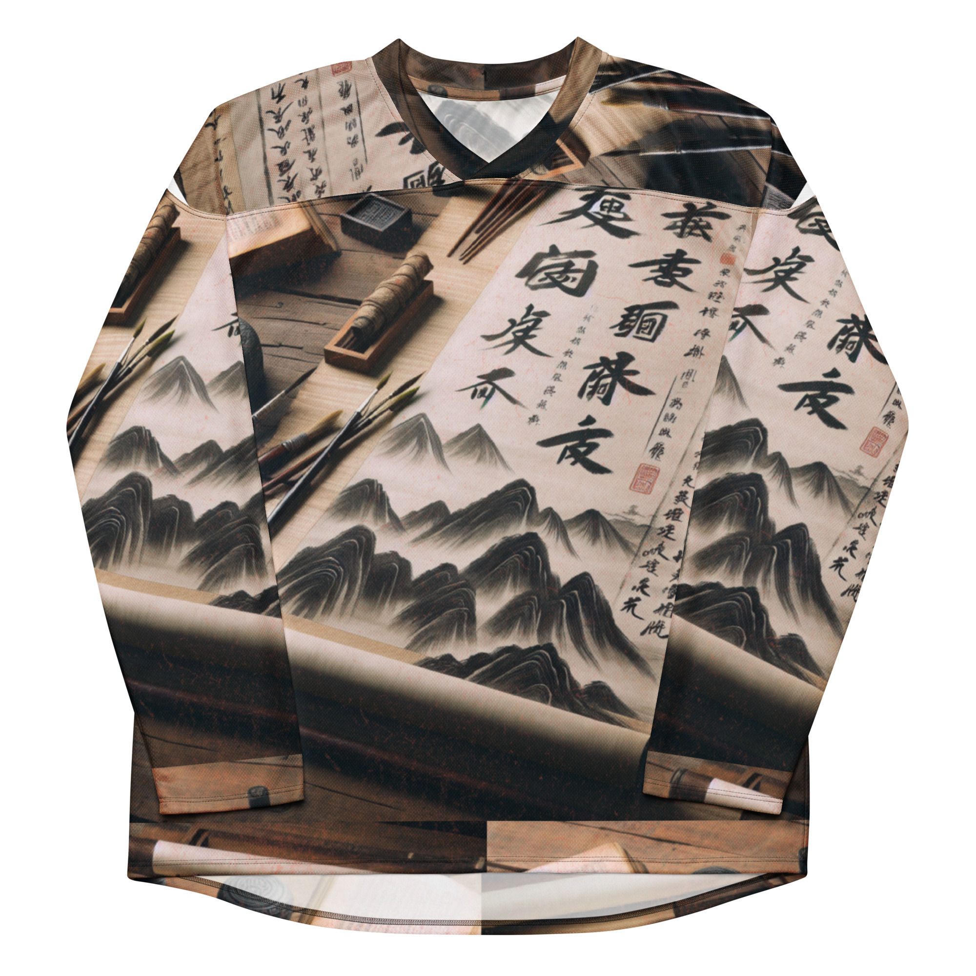 Recycled hockey fan jersey