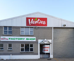 Henties Factory Shop open During Lockdown Period