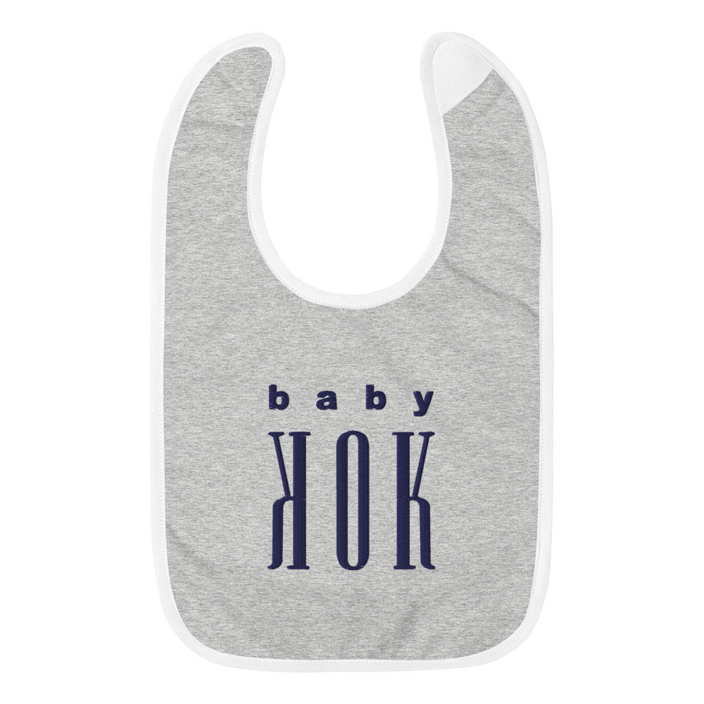 Golden Baby KOK - Embroidered Baby Bib