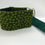 Thumbnail: Forest green spots martingale collar for whippets and italian greyhounds