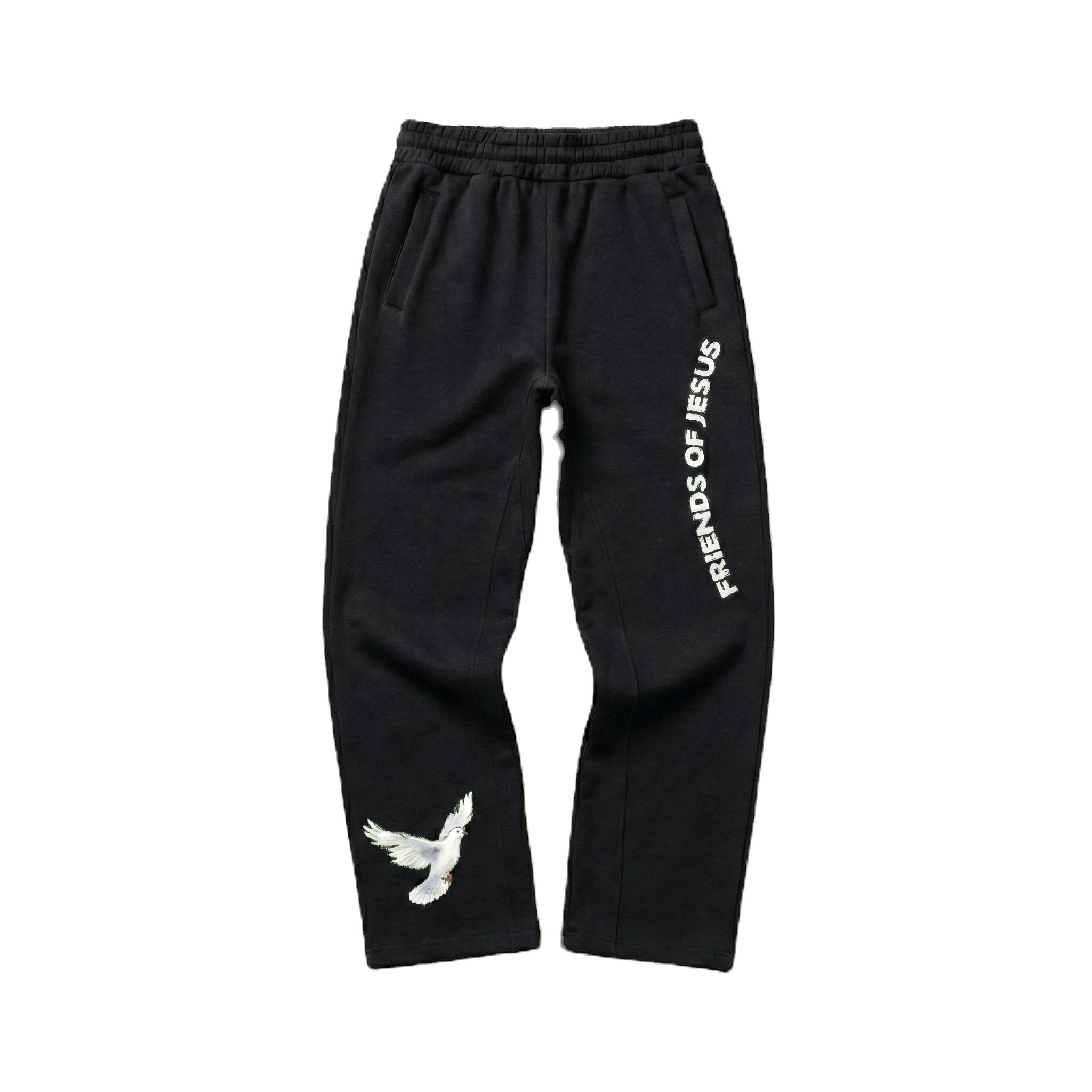 FOJ JOGGERS BLK/GRN