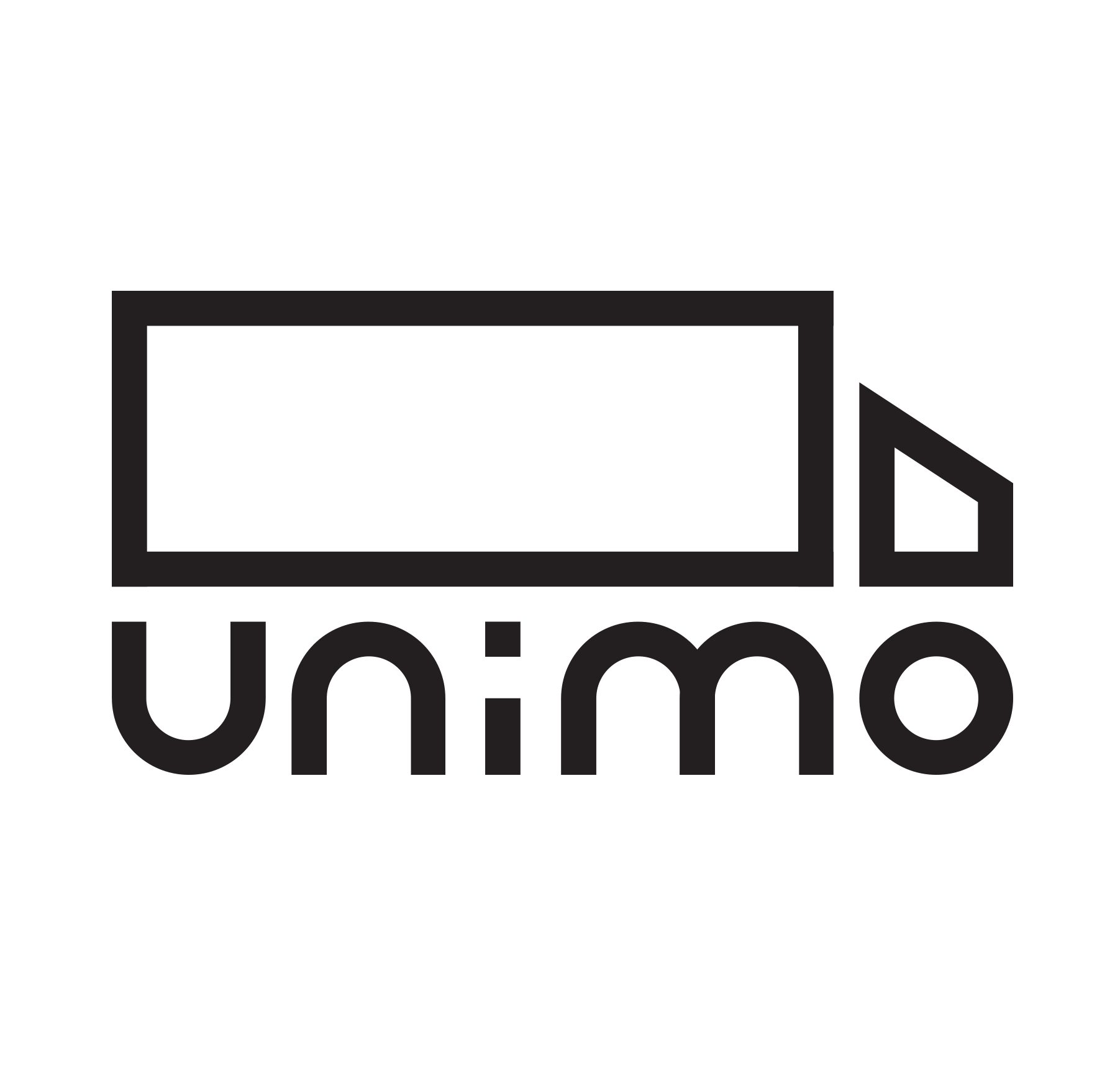logo de Unimo, société de déménagement et manutention