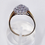 Thumbnail: 9ct Gold 1ct Diamond Cluster QVC Ring