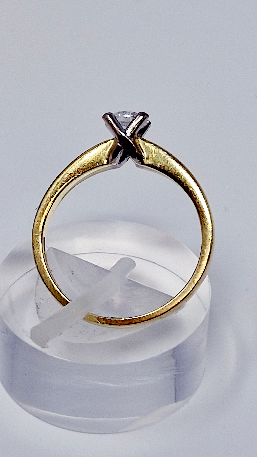 Thumbnail: 18ct Gold Diamond 0.33ct Solitaire