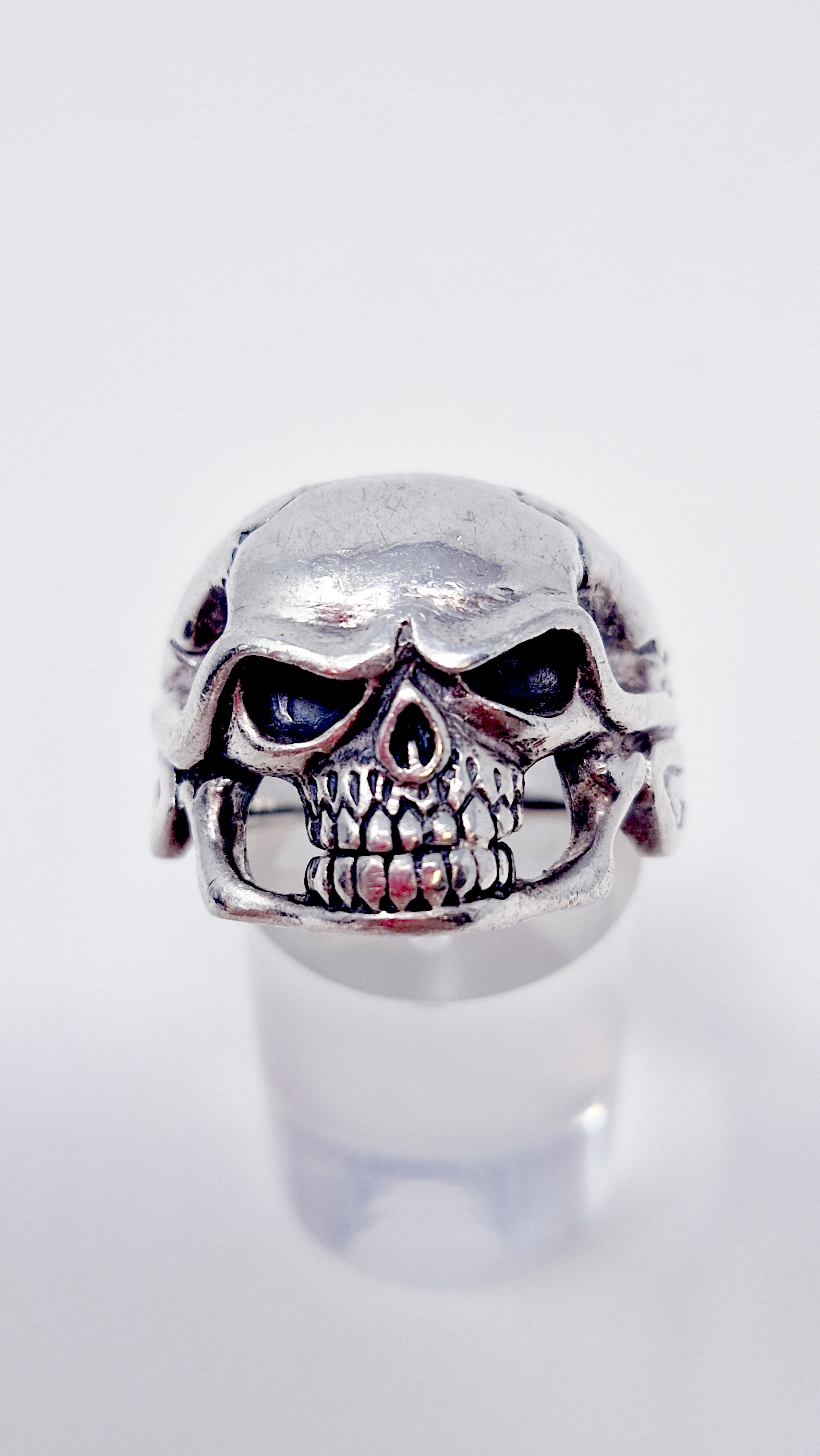 Silver Skull Ring