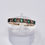 Thumbnail: 9ct Gold Diamond X 4 and Emerald  X 5 Eternity Ring