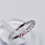Thumbnail: 18ct White Gold Diamond x 9  Eternity Ring 0.33ct