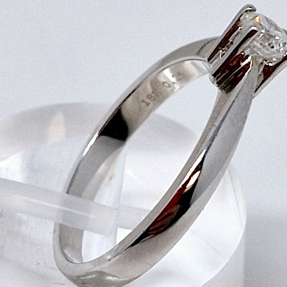 Thumbnail: 18ct White Gold  Diamond Solitaire