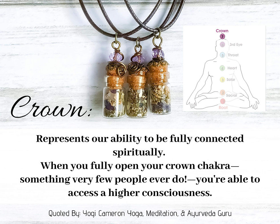 Thumbnail: 7 Chakras Charm Necklace - Healing & Balancing & Protecting