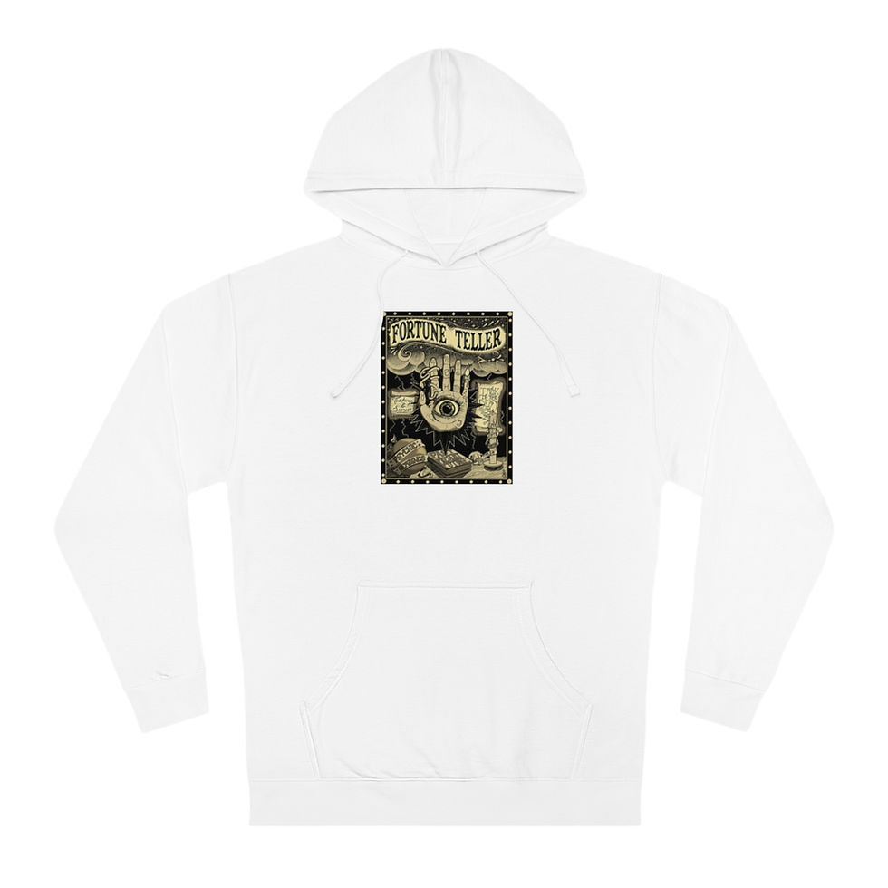 Thumbnail: Fortune Teller Unisex Hooded Sweatshirt