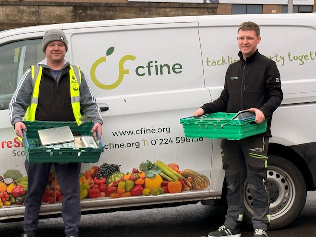 Grateful to partner with CFINE — their dedication to Aberdeen families is inspiring.