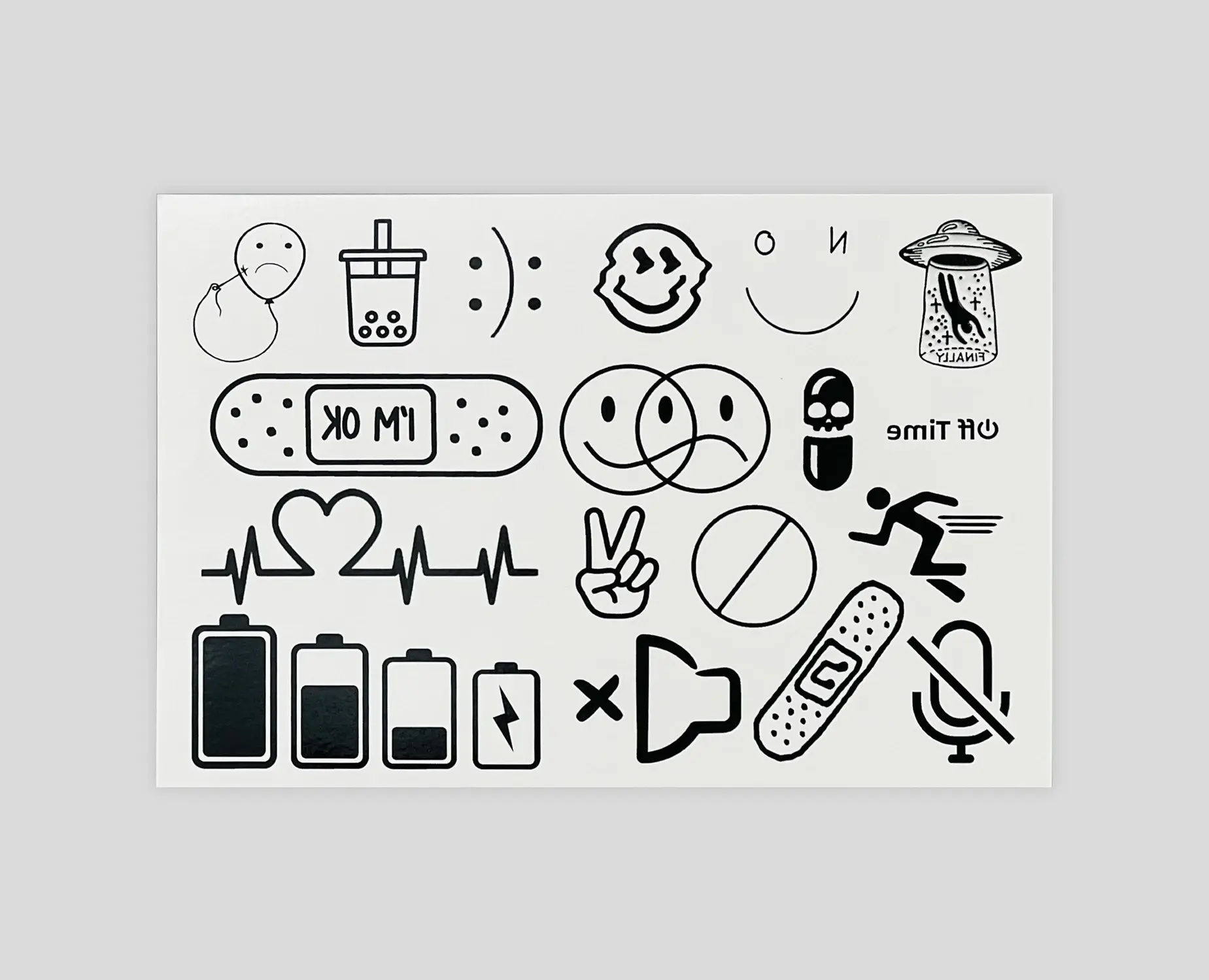Tattoo Sticker Series