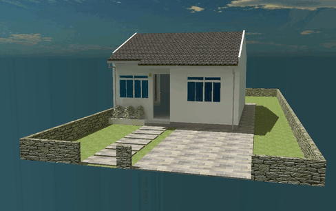 ARQ01HU44,10-0 casa de 44,10 m2