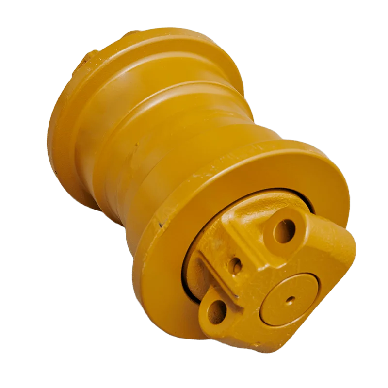 Support the machine’s weight and guide the track on the ground.