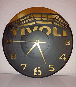 Tivoli schwarz/gold