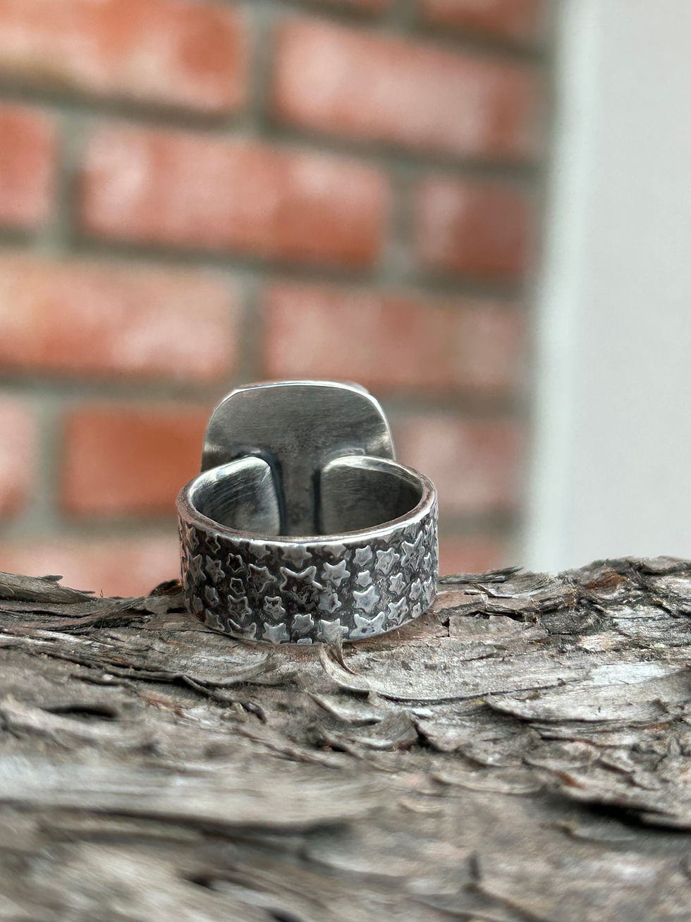 Thumbnail: High-Grade Carico Lake Turquoise and Oxidized Sterling Silver Ring (s 9)