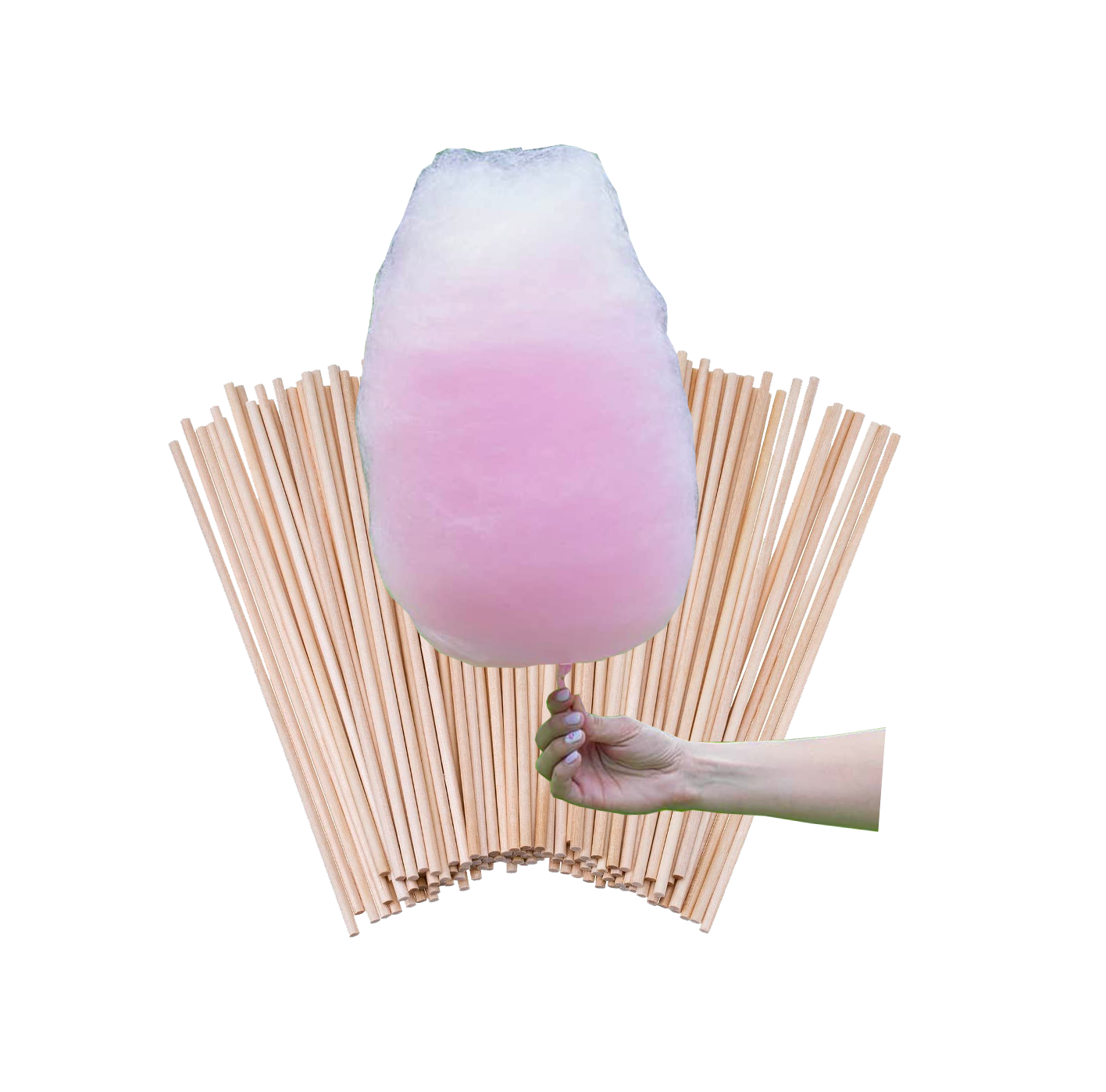 Bâton pour barbe à papa 50