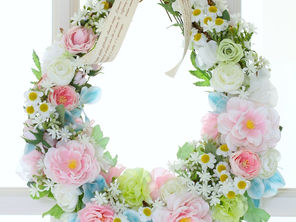 栄中日文化センター 季節のリース3ヵ月コース 4〜6月開催