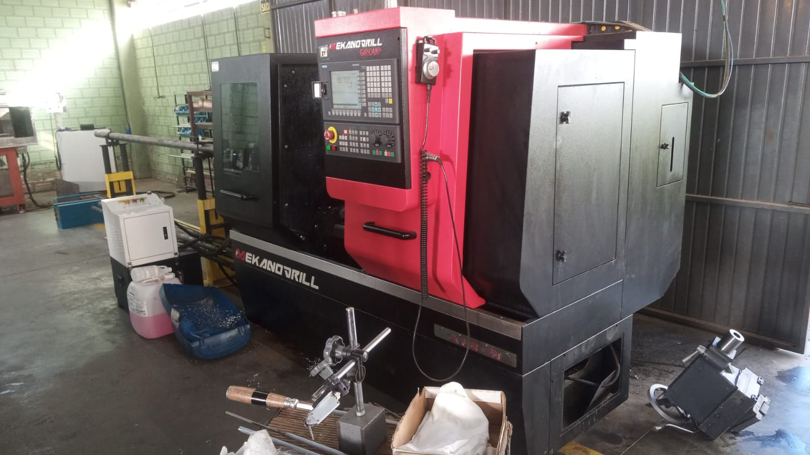 Torno CNC - Mecanodril - Comando Siemens - Ano 2024
