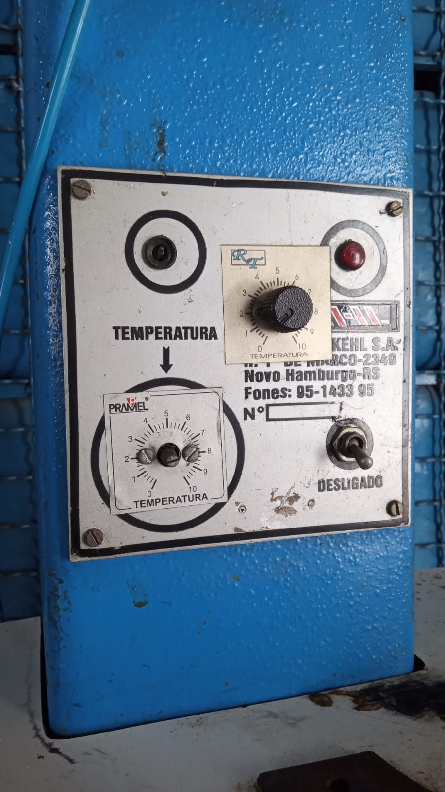 Miniatura: Carimbo quente com fita para calçados