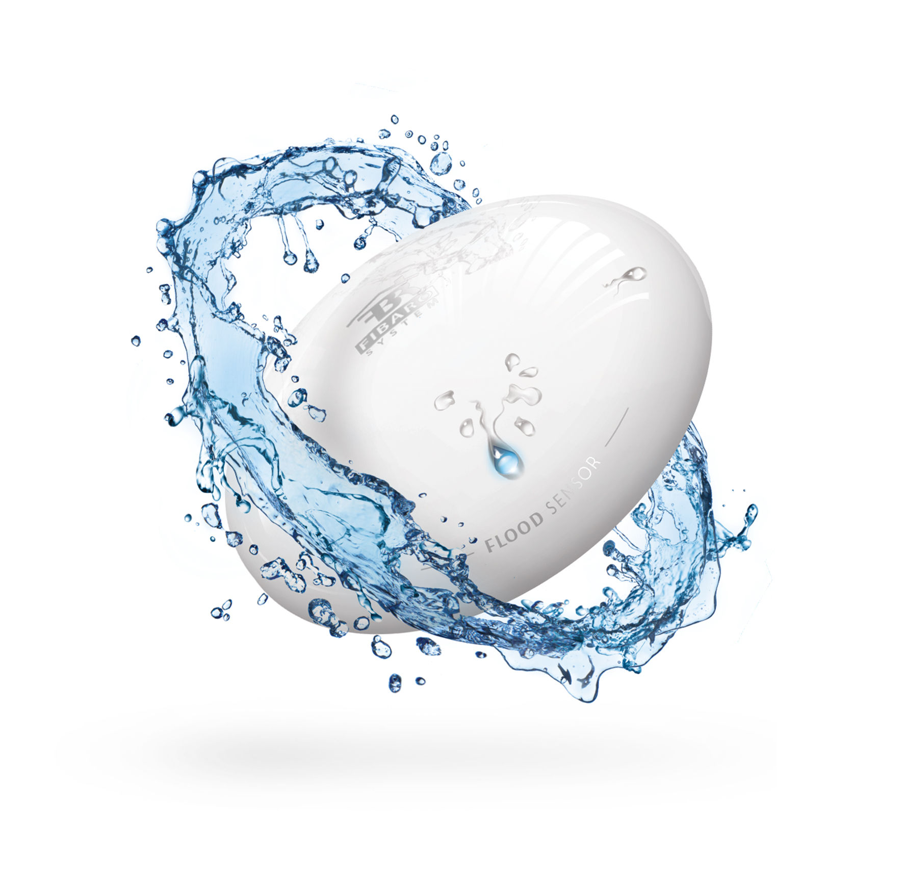 Датчик протечки и температуры Fibaro