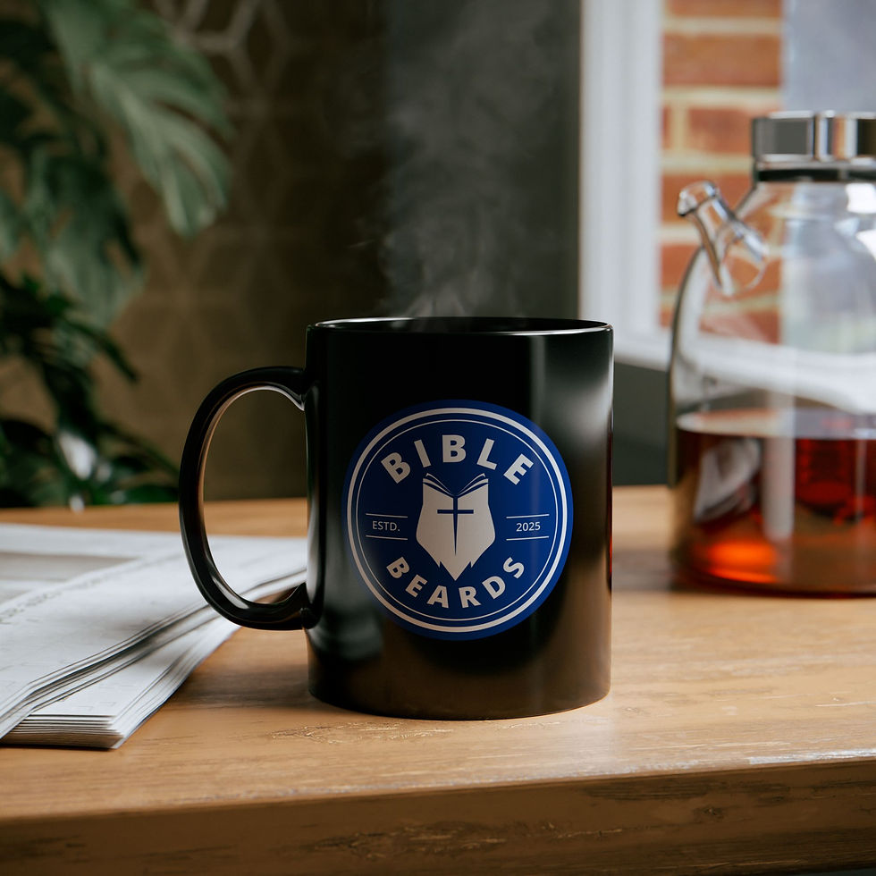 Bible and Beards Mug Inspo