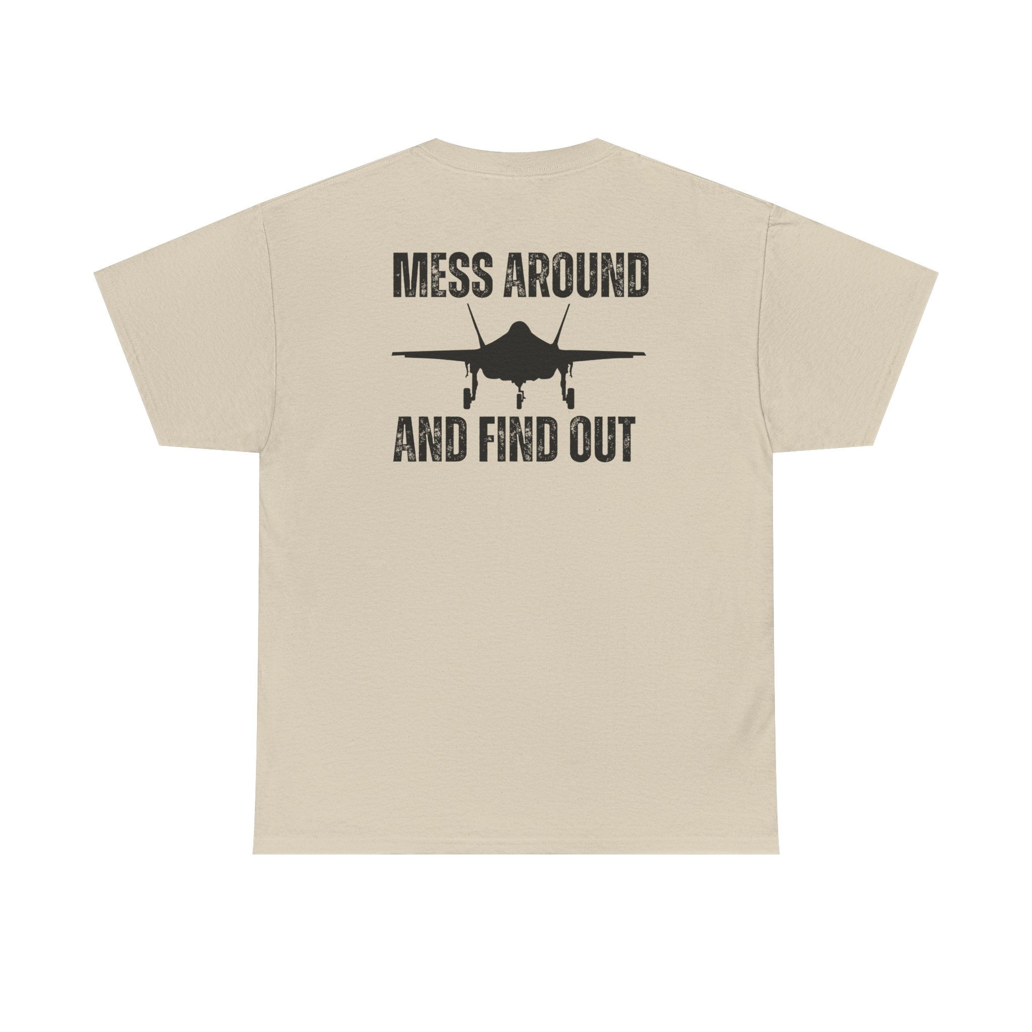 Mess Around Plane - Black Logo