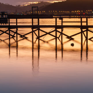 Experience sunset on the Knysna Lagoon on The Paddle Cruiser experience offered by Featherbed Co. Knysna South Africa.