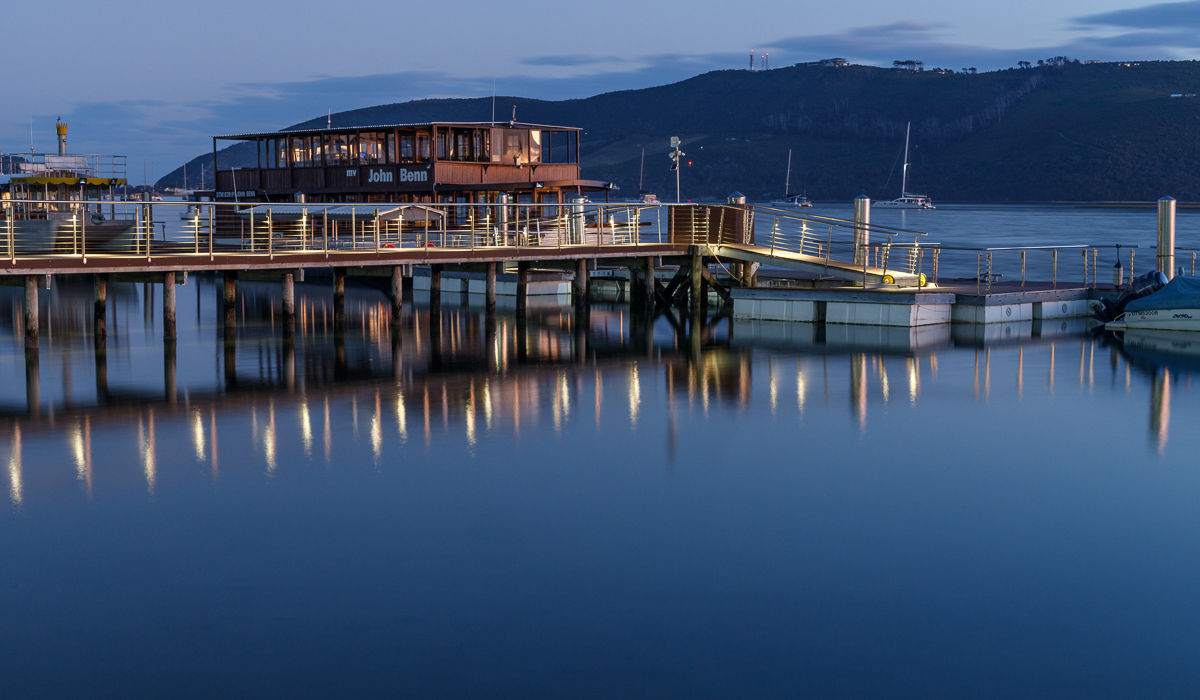 Featherbed Co.'s John Benn - a historic boat offering cruises to the Knysna Heads.