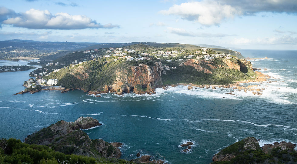 The View from the Western Head at Knysna, South Africa