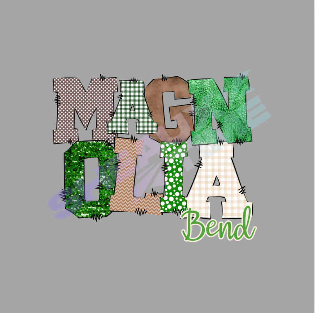 Magnolia Bend Academy- Patch Letters
