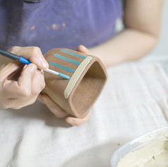 Painting Pottery