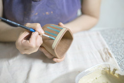 Painting Pottery