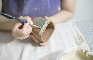 Painting Pottery