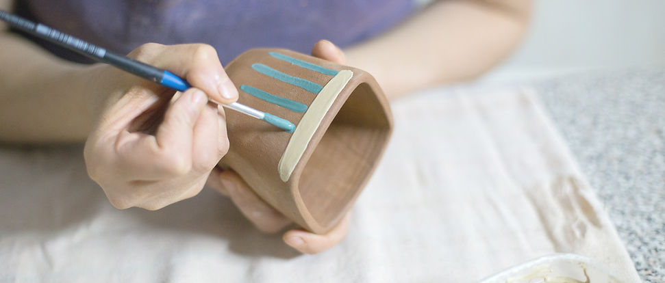 Painting Pottery