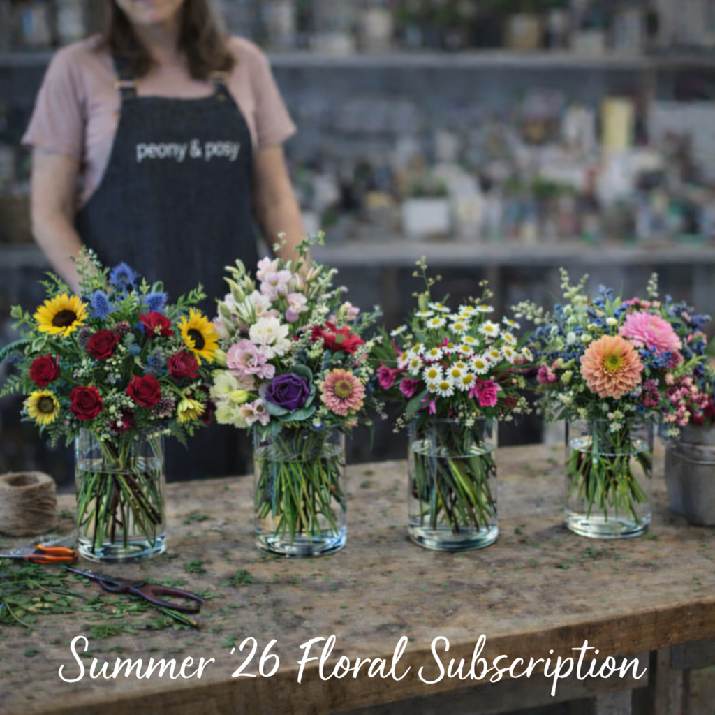 Summer Floral Subscription PRE ORDER SALE  - 4 Week Package