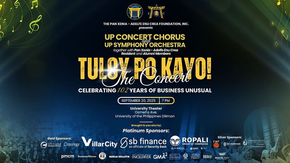 Tuloy Po Kayo, the Concert: Celebrating 102 Years of Business Unusual