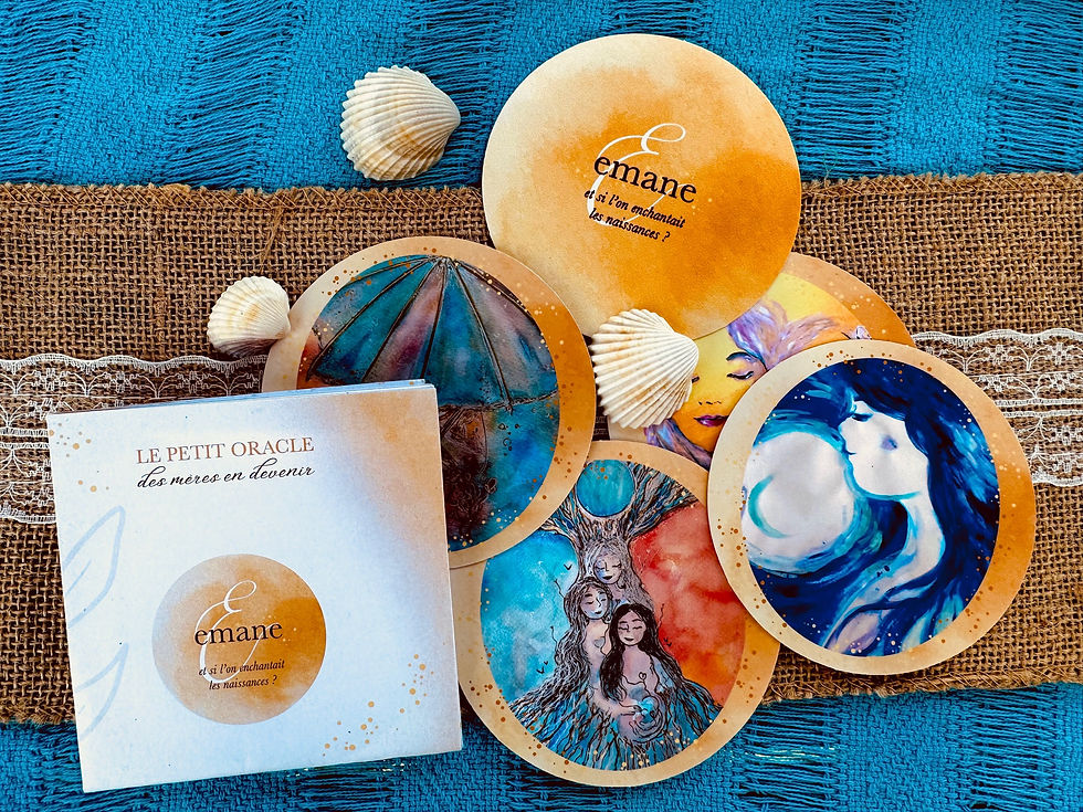 Miniature : Oracle et CD Ronde Comme la Lune