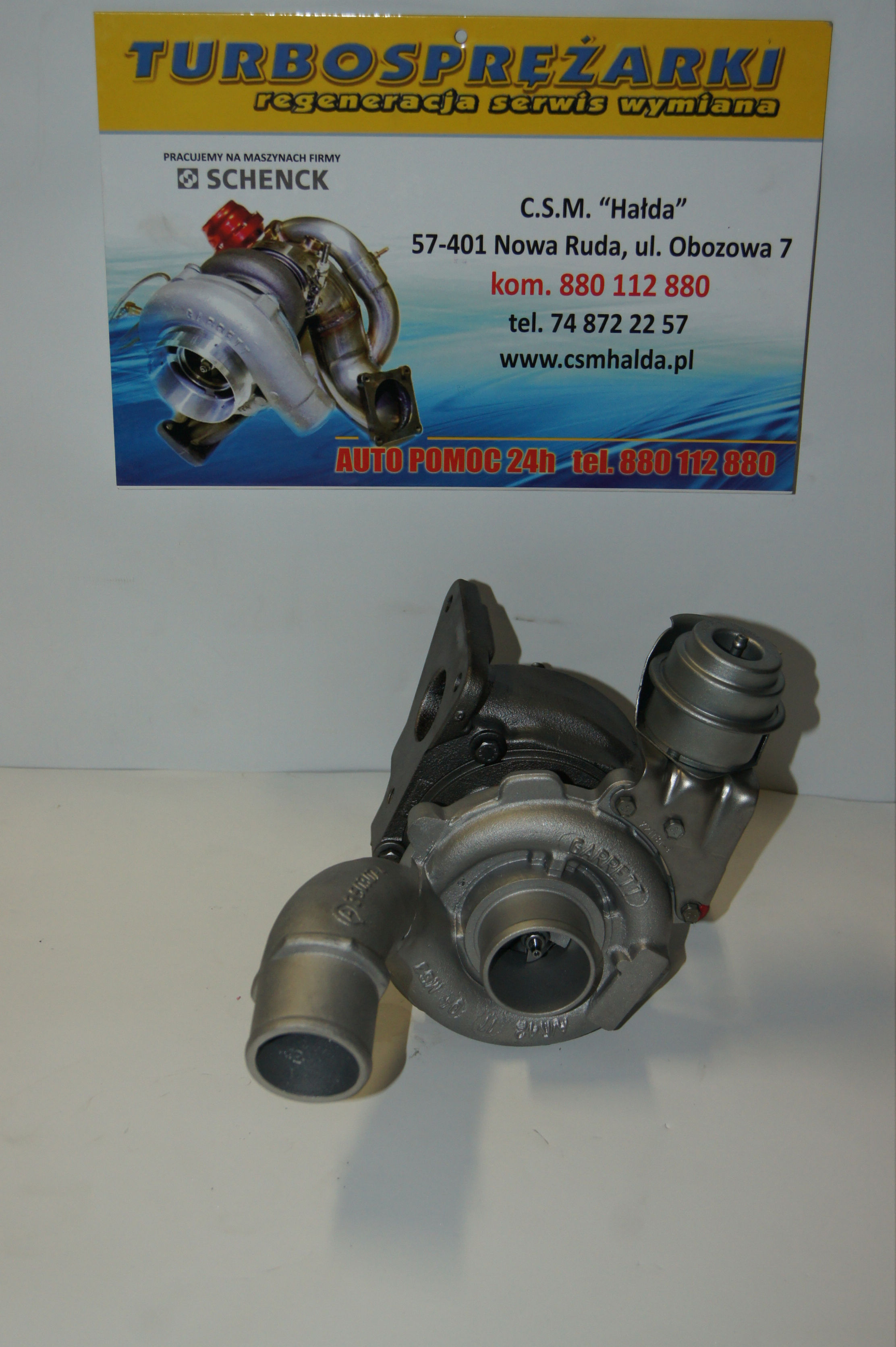 Turbosprężarka Renault 120KM