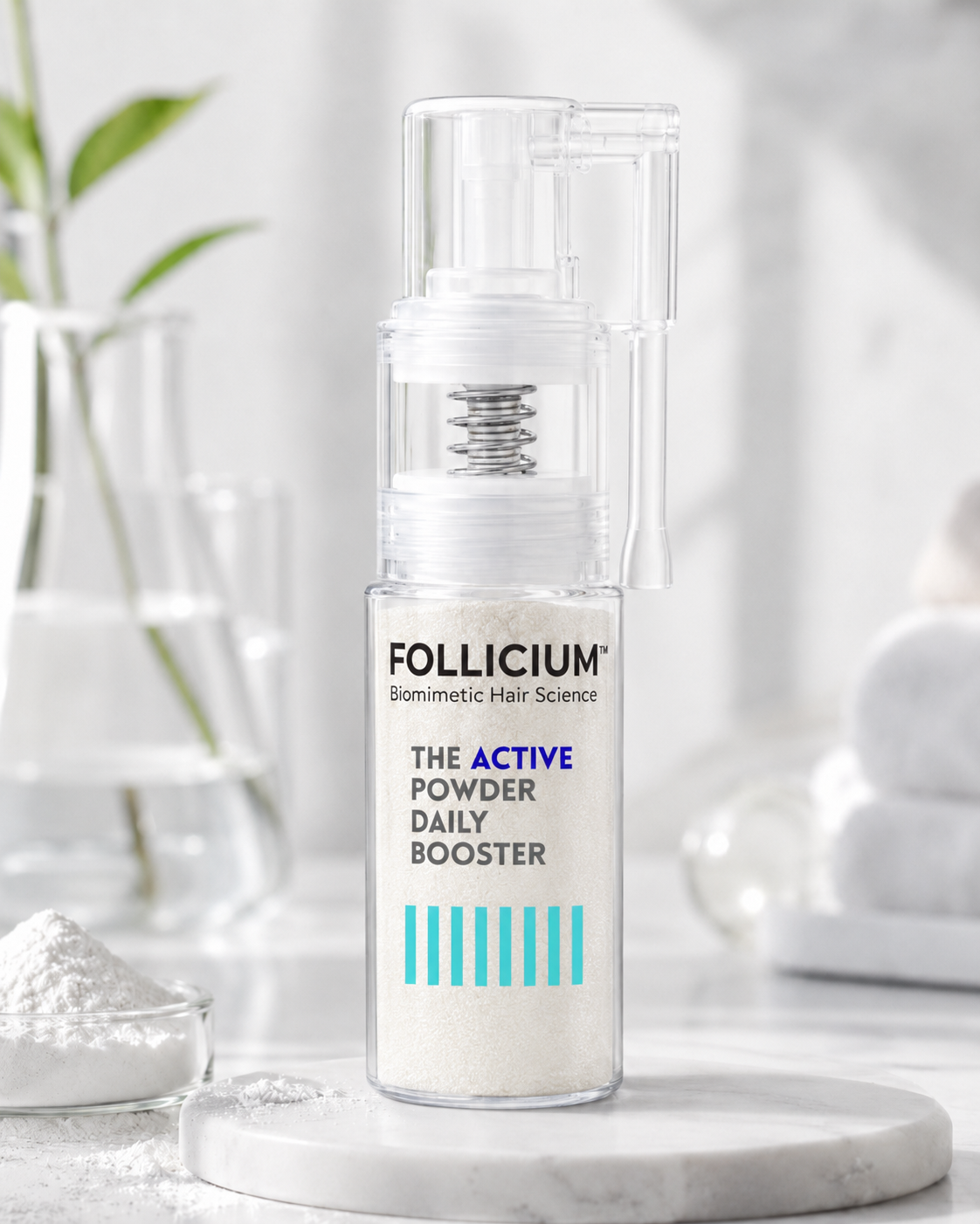 Follicium™ The Active Powder Daily Booster = Daily Active Powder For Fuller Hair