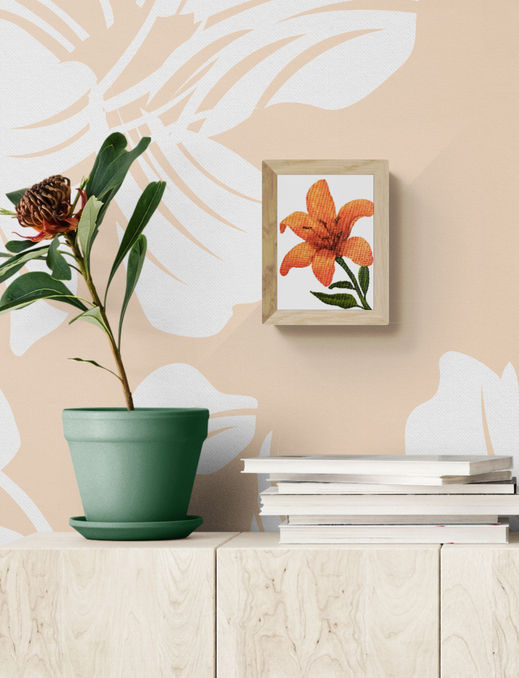Thumbnail: "Lily" Original Acrylic Painting