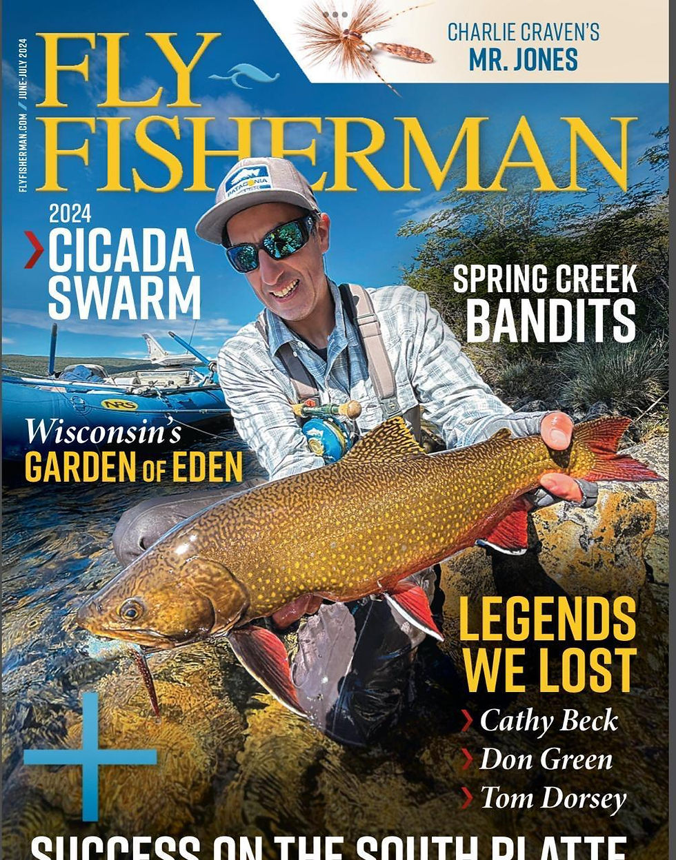 Arroyo Pescado Made the Cover Story of Fly Fisherman Magazine