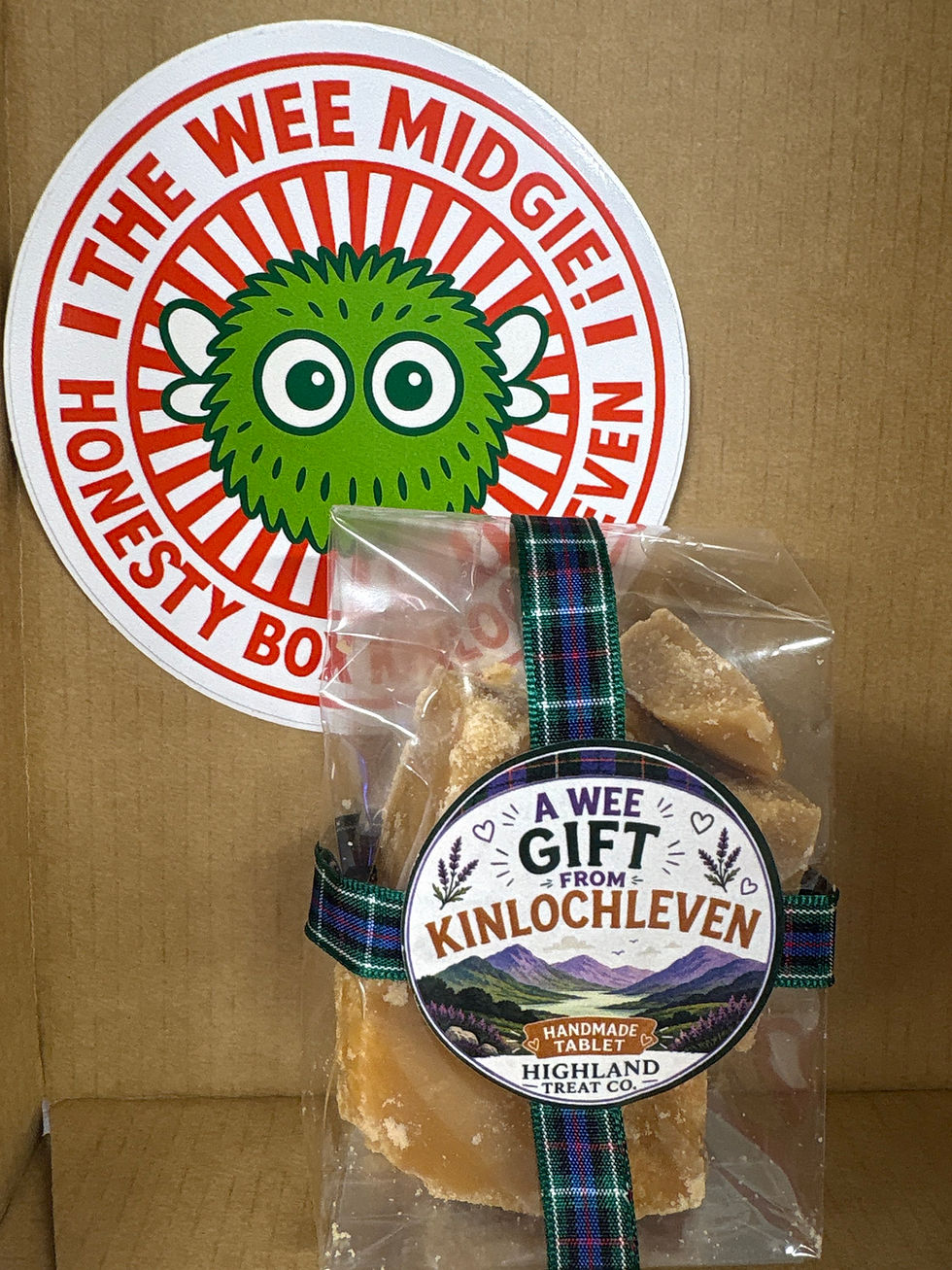Thumbnail: Wee Midgie Scottish Tablet by Highland Treat Co.