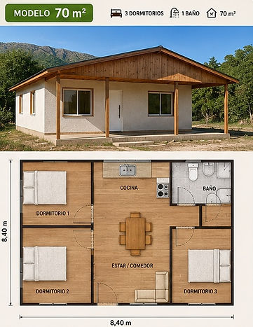 Modelo 70m2