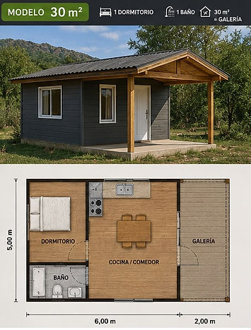 Modelo 30m2
