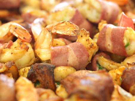 Jalapeno Stuffed Shrimp Bacon Wraps