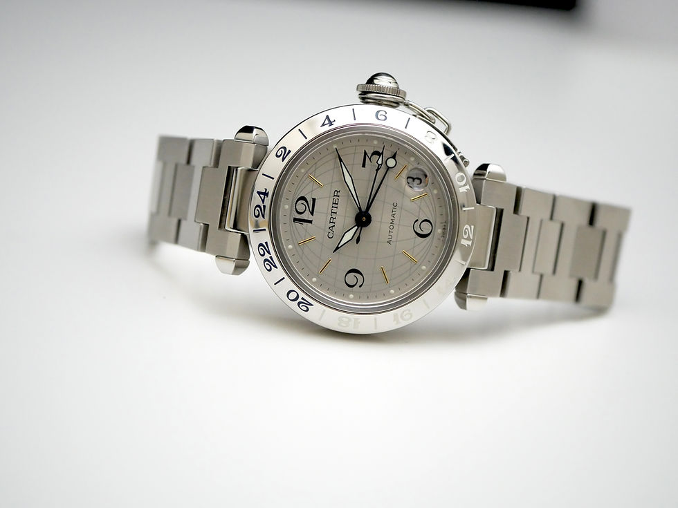 Miniature : Cartier Pasha C GMT